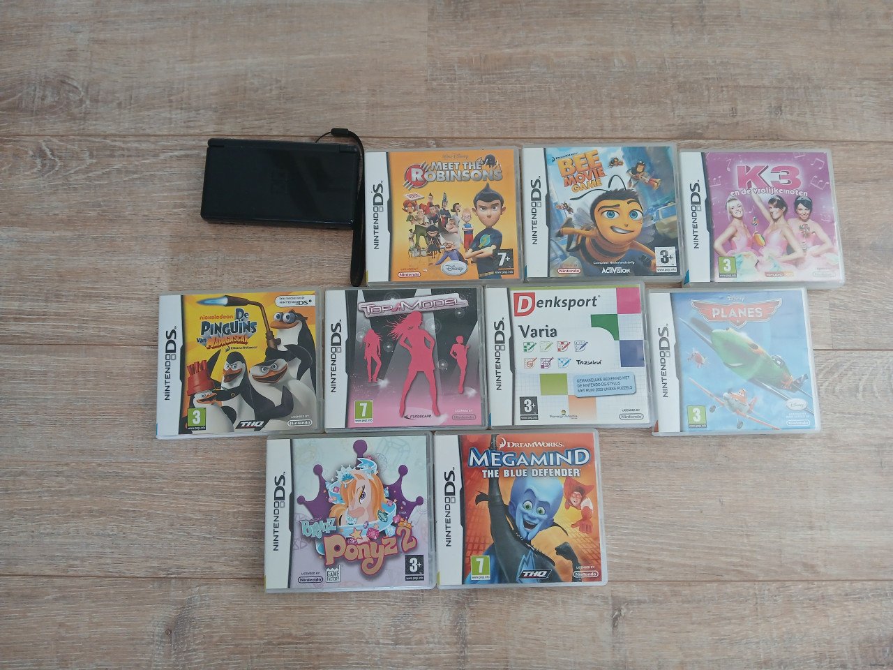 Nintendo ds met 9 games