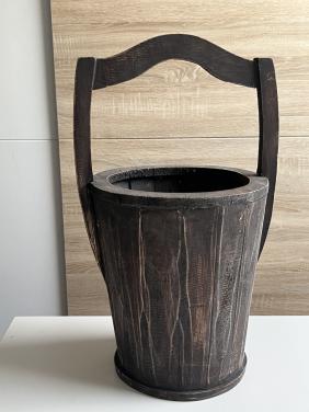 Houten emmer