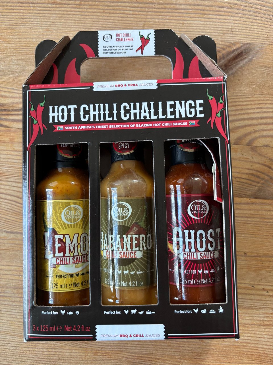 Premium BBQ & Grill sauzen (Hot Chili Challenge)