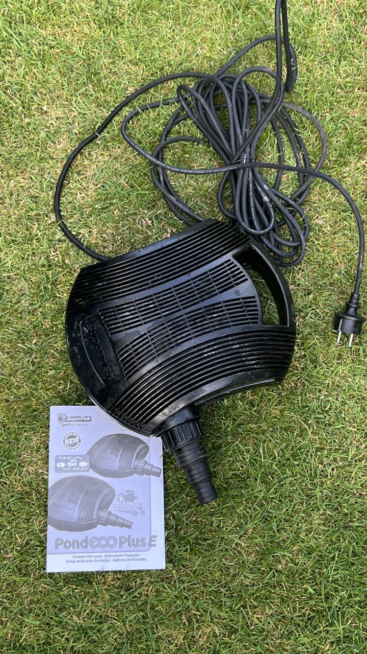 Vijver bio filter  en Superfish Pond eco pomp 1500 plus E