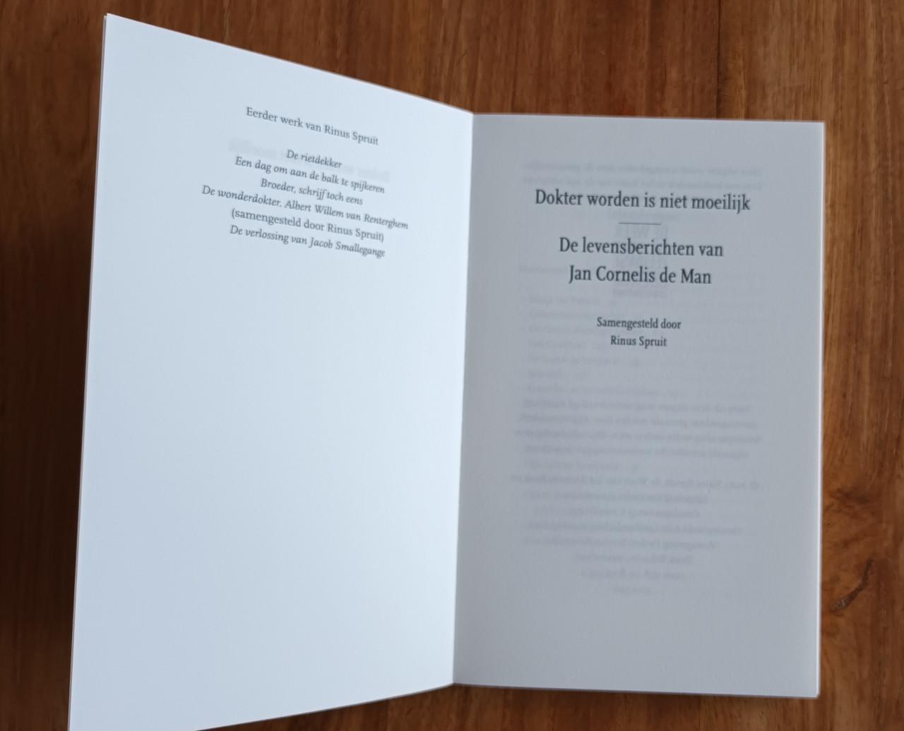 Dokter worden is niet moeilijk van Rinus Spruit