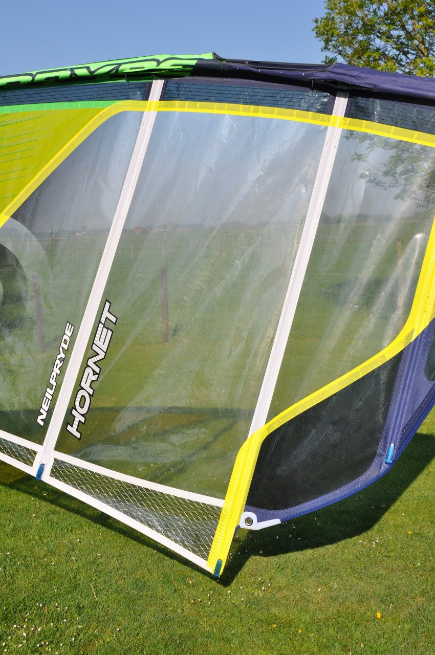 7.2m2 NeilPryde Hornet, Twin-Cam Freeride zeil