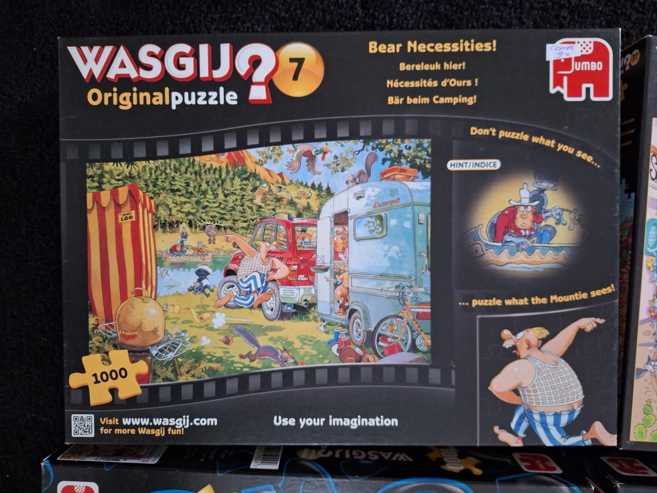 Diverse Wasgij puzzels 2 stuks € 16,00