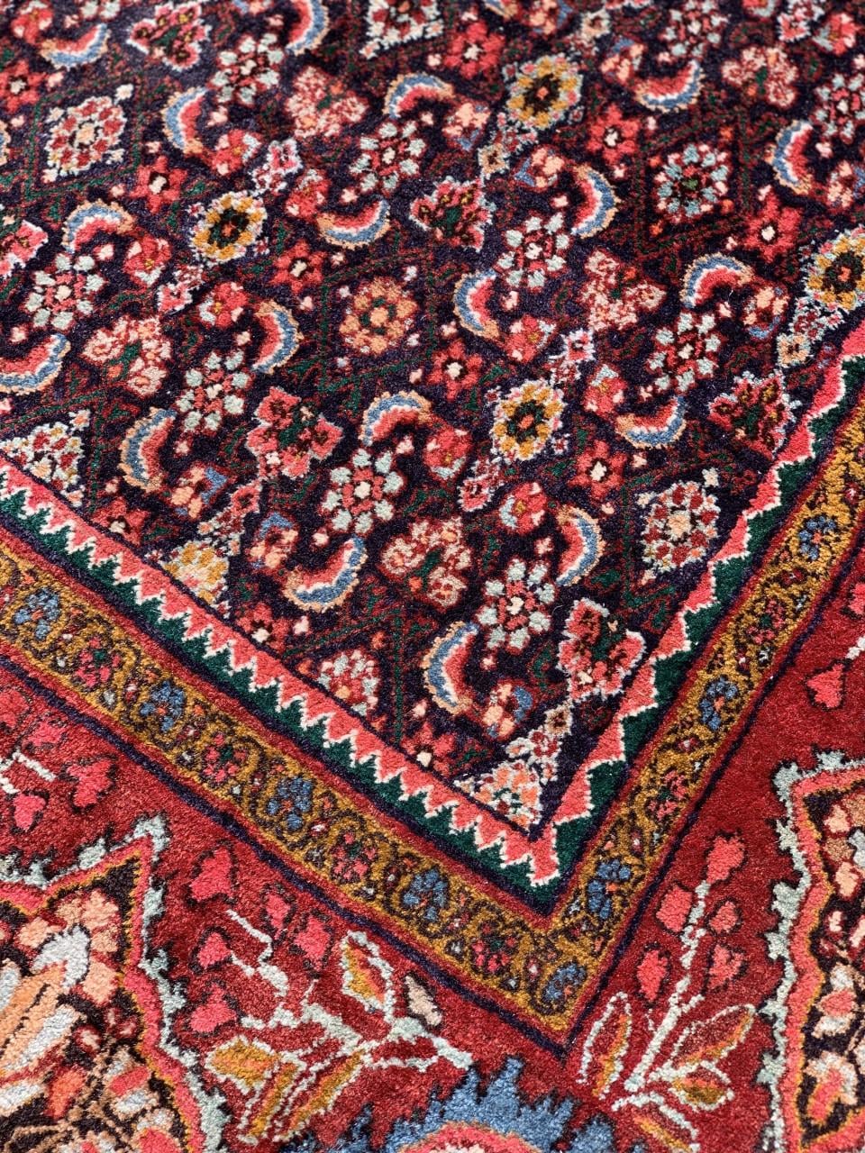 💐Schitterend Sfeervol Handgeknoopt Vintage Vloerkleed💐Zuiver Scheerwol💐