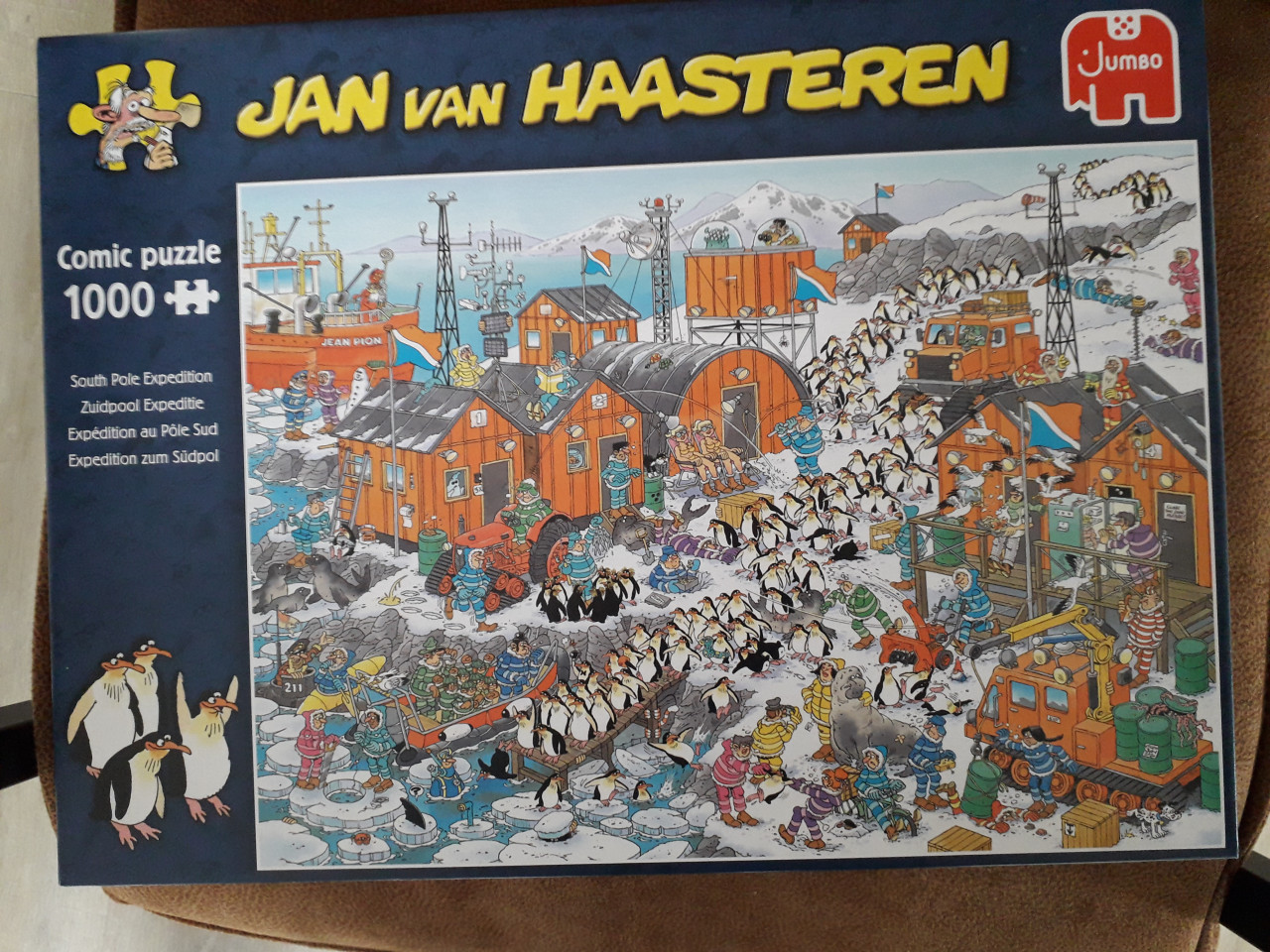 Jan van Haasteren puzzel  ZUIDPOOL EXPEDITIE