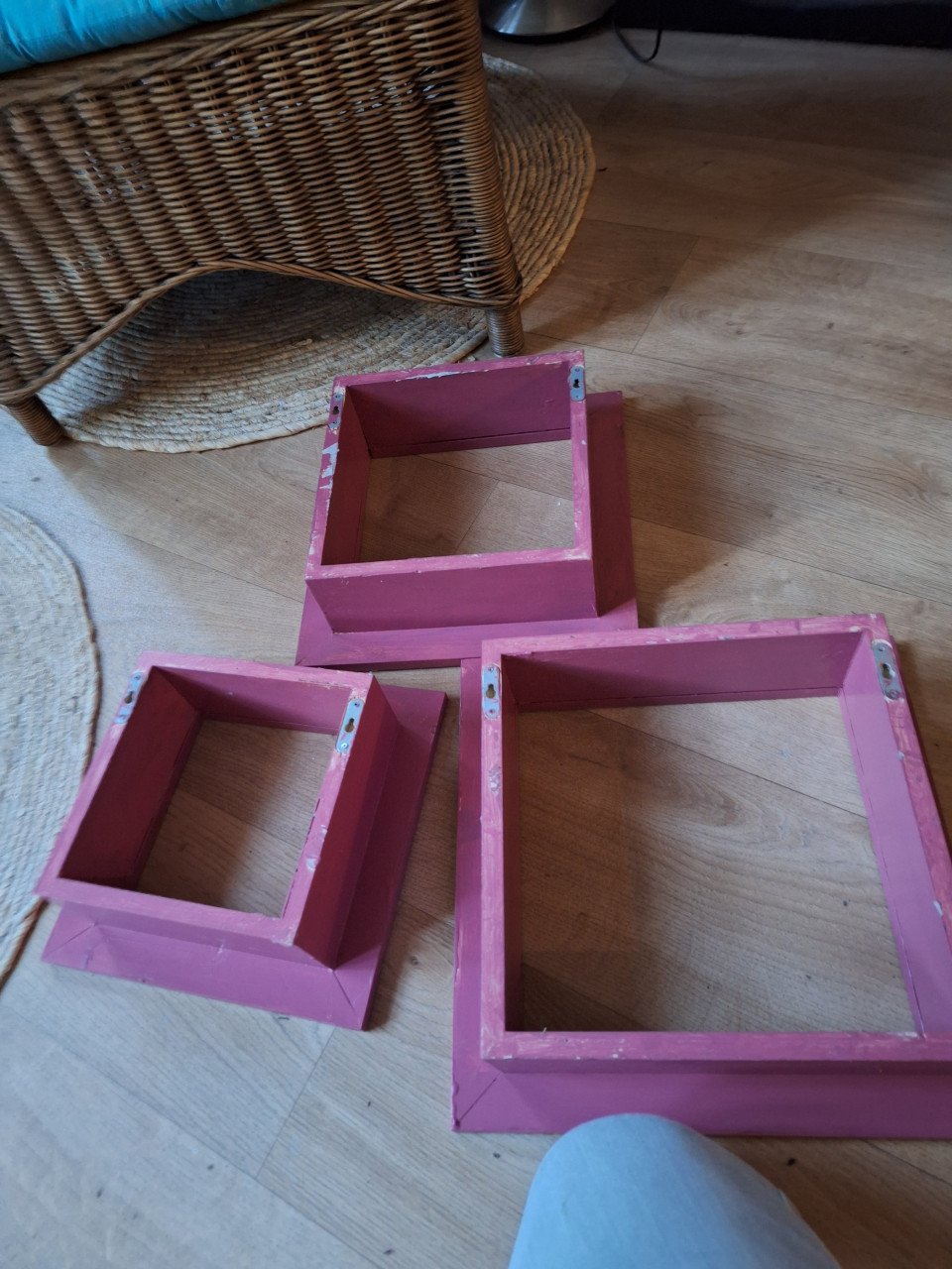 3 x wanddecoratie