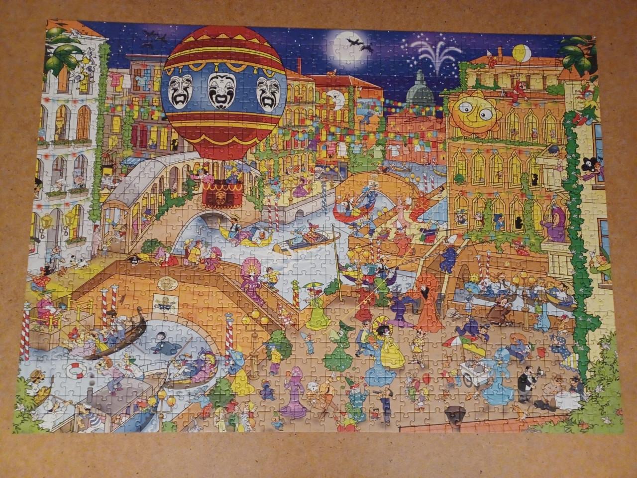 5 Leuke 'That's Life' legpuzzel met 1000 stukjes. De puzzels  compleet