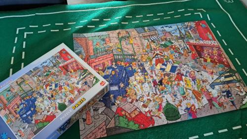 Legpuzzel van 1000 stukjes. Puzzel City Paris.