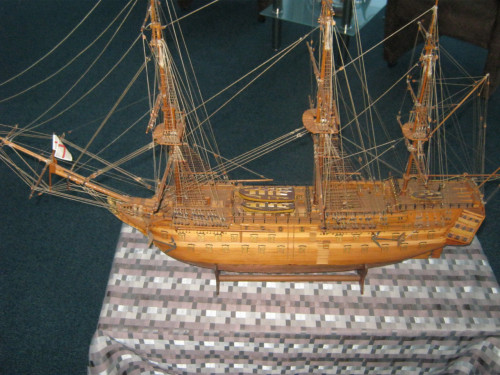 Modelschip HMS. VICTORY.