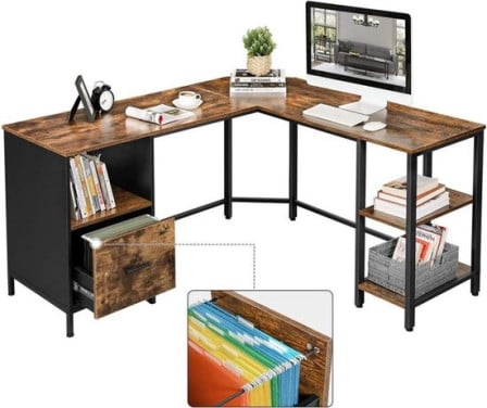 Goed bruikbaar Mira hoekbureau