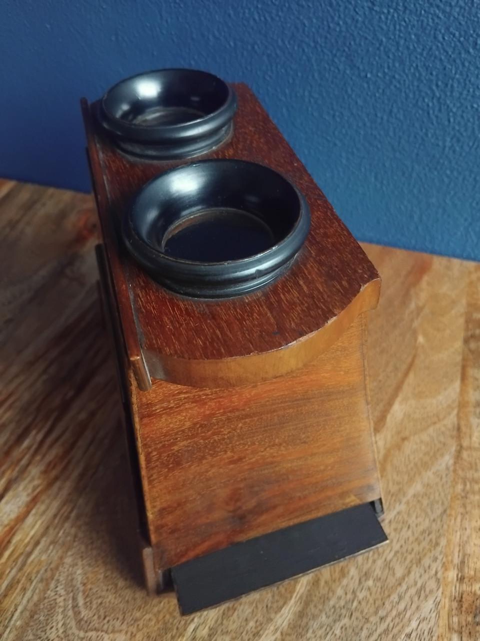 Antiek Stereoscoop / Stereoscopische kijker