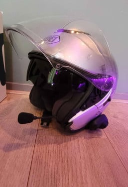 Intergraal helm met headset