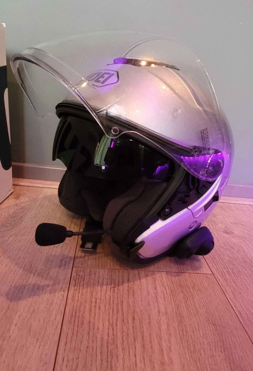 Intergraal helm met headset