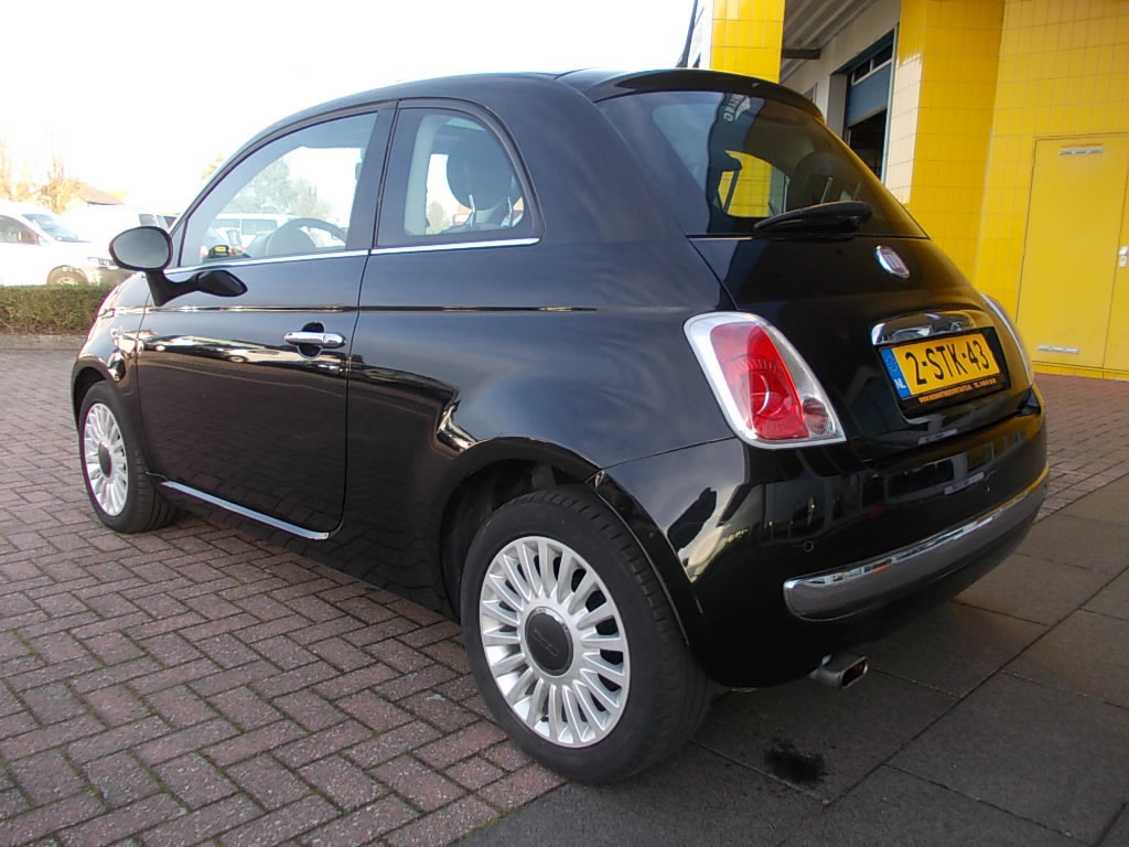 Fiat 500 0.9 twin-air 63kw lounge airco, panorama dak