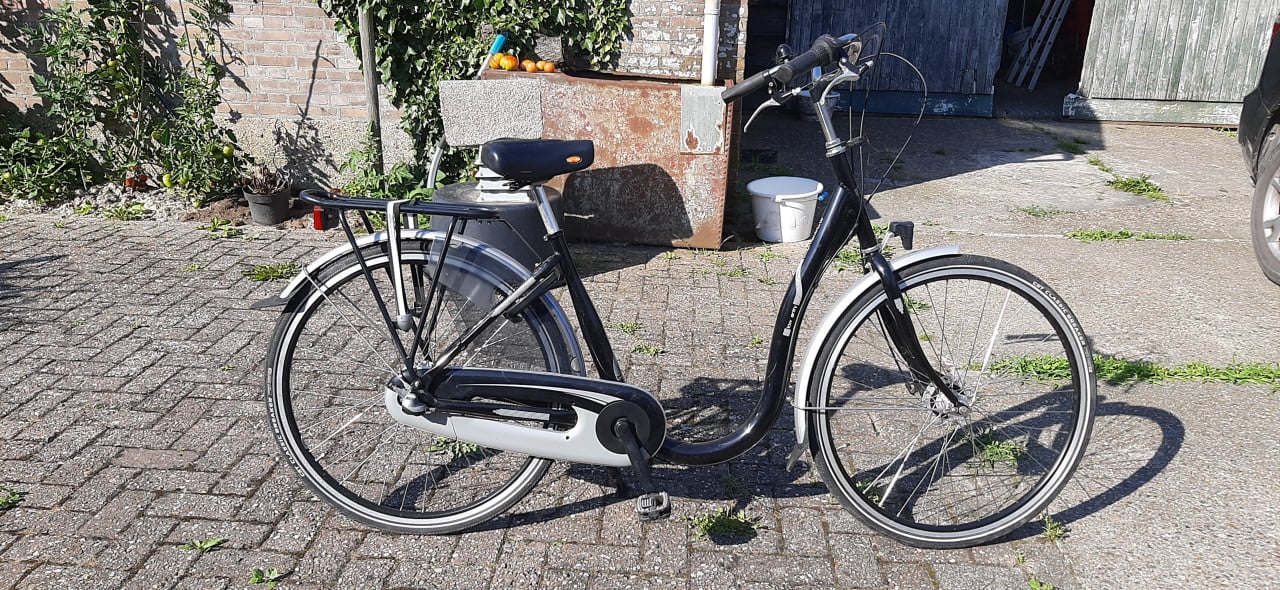 Lage instap fiets