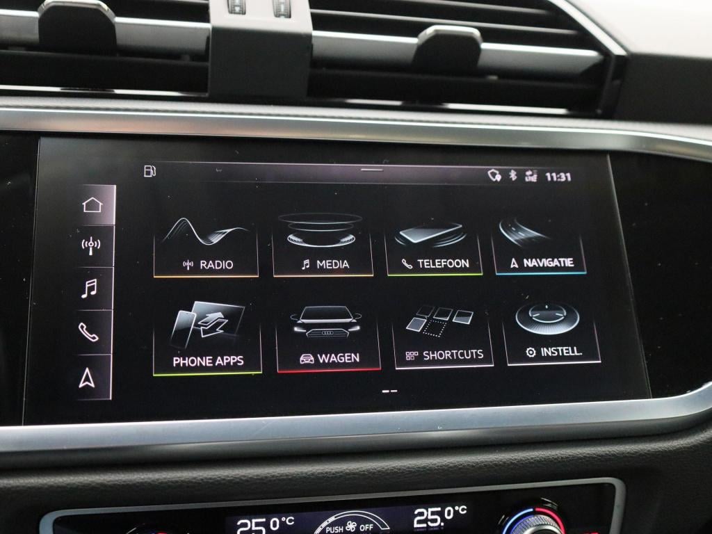 Audi Q3 sportback 35 tfsi pro line business | black pack | automaat | apple