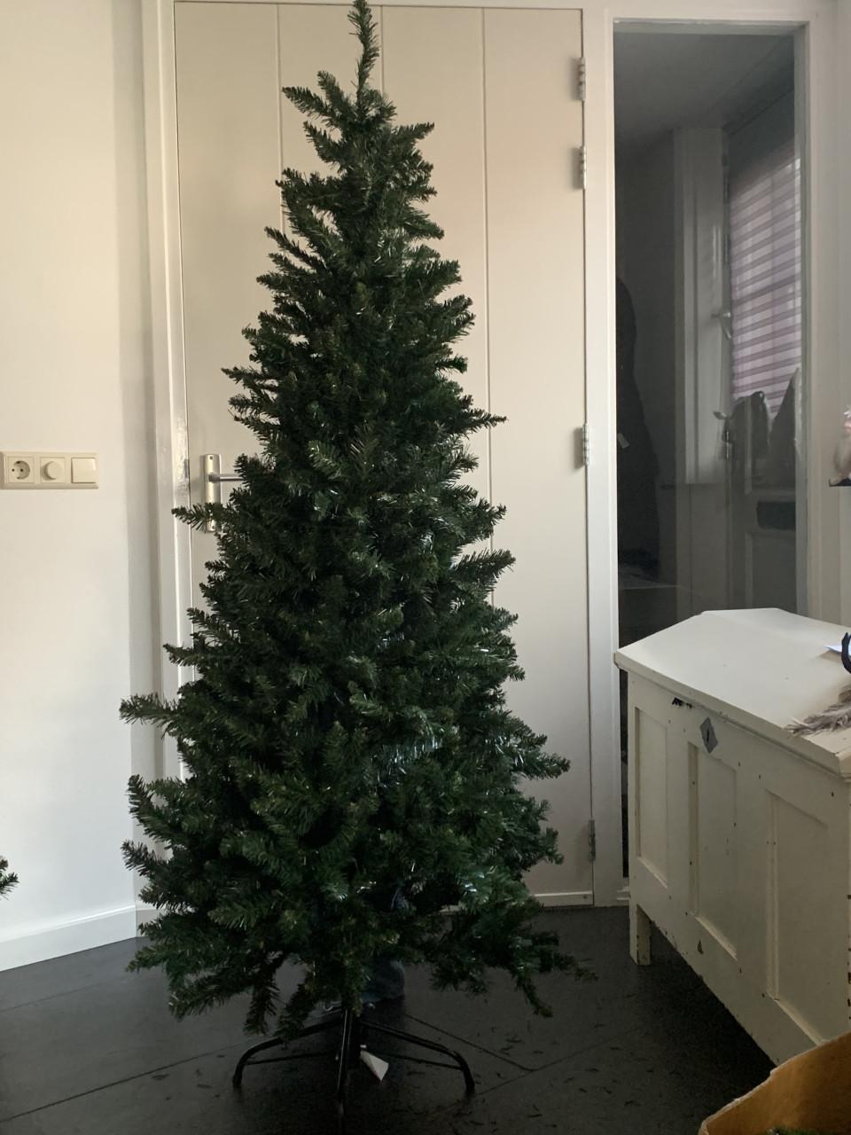 Kerstboom vol , slank 1.80