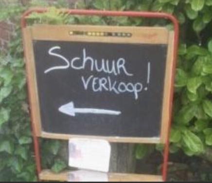 Rommelroute / schuurverkoop