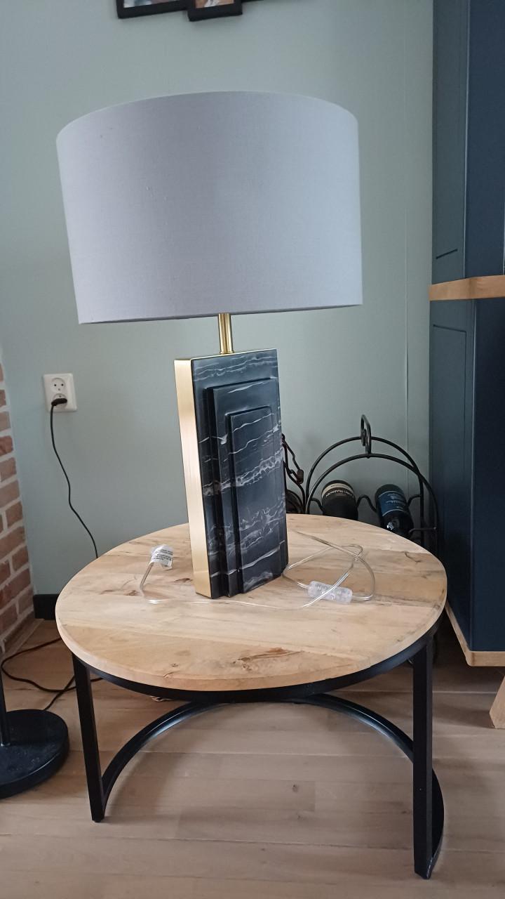 Tafellamp Charleston Marble