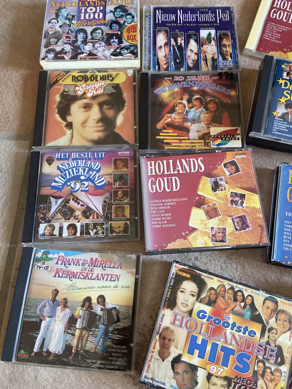 Cd’s Nederlandse artiesten
