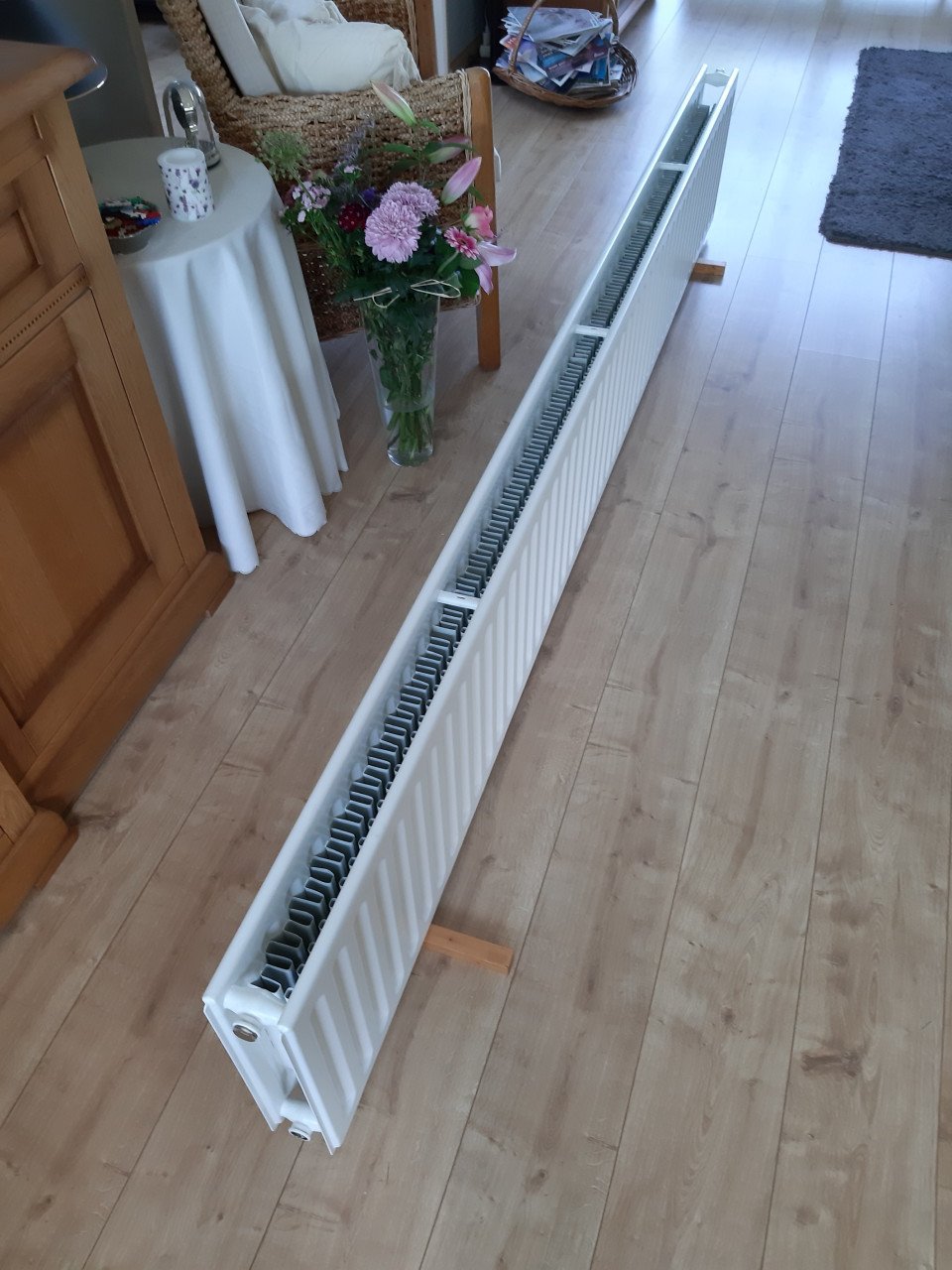 Quinn Sensa horizontale paneelradiator  3507; 260  X 40