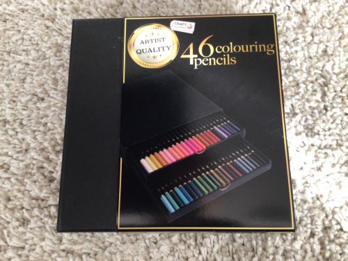 Kleurpotloden in doos 46 stuks