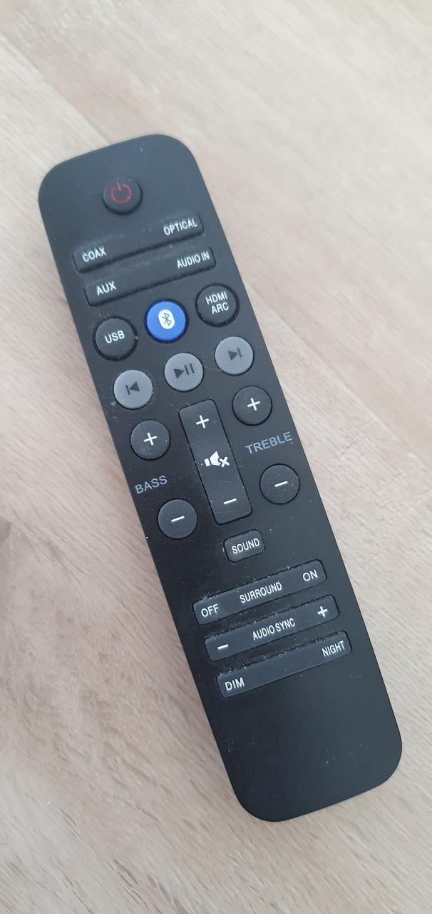 Philips soundbar met subwoofer
