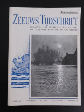 Zeeuws Tijdschrift Watersnoodnummer april 1953