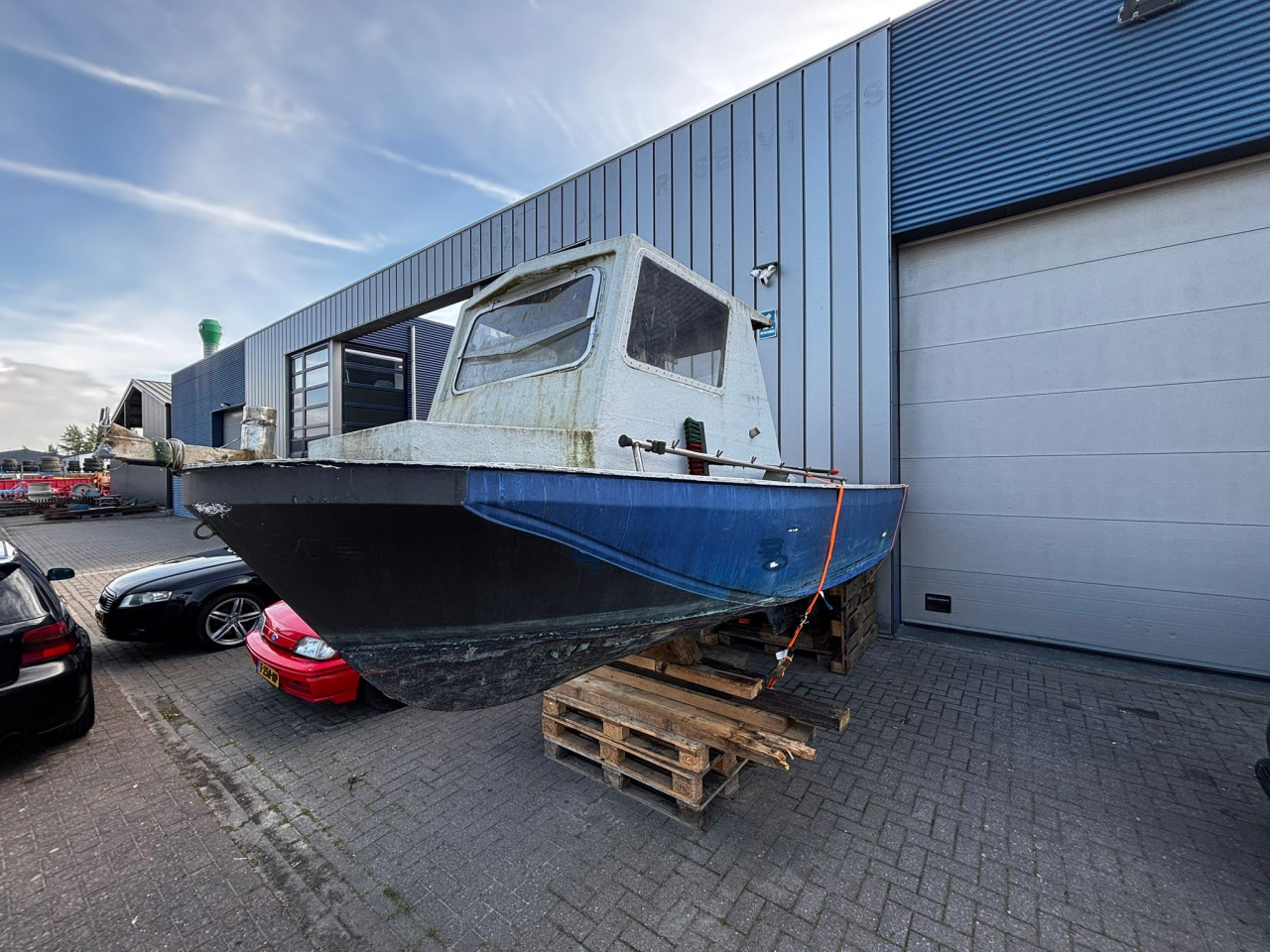 Visboot inboort diesel project!