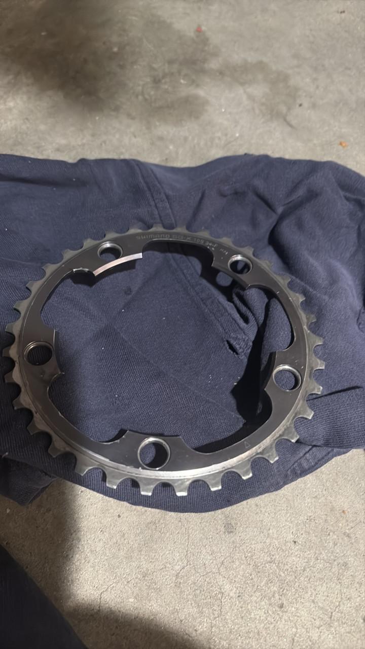 Crankstel Shimano 170 en 165 mm