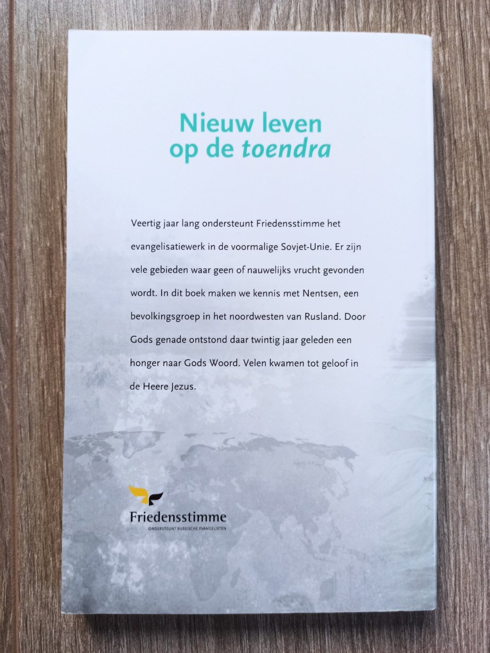 Boek Nieuw leven op de toendra