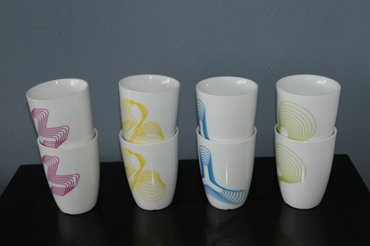 Design bekers dubbelwandig