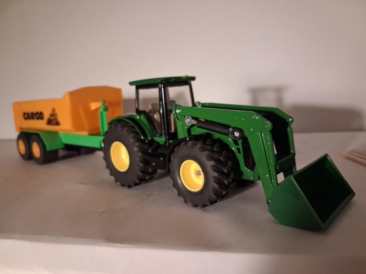 Trekker met kar 1:50