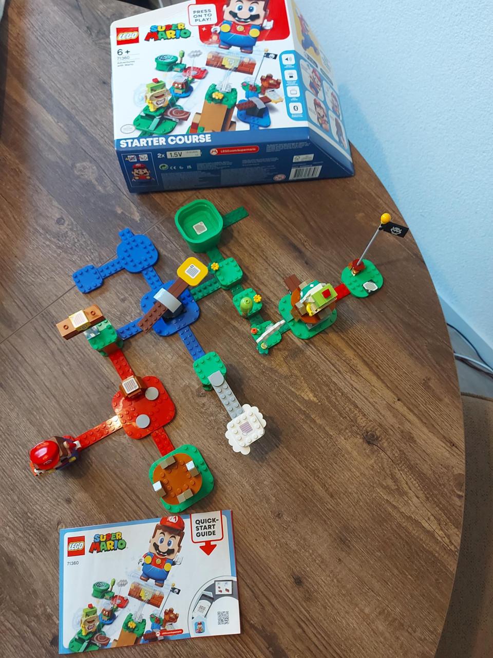 SUPER MARIO nr. 71360 Starterset compleet in doos met MARIO en boekje