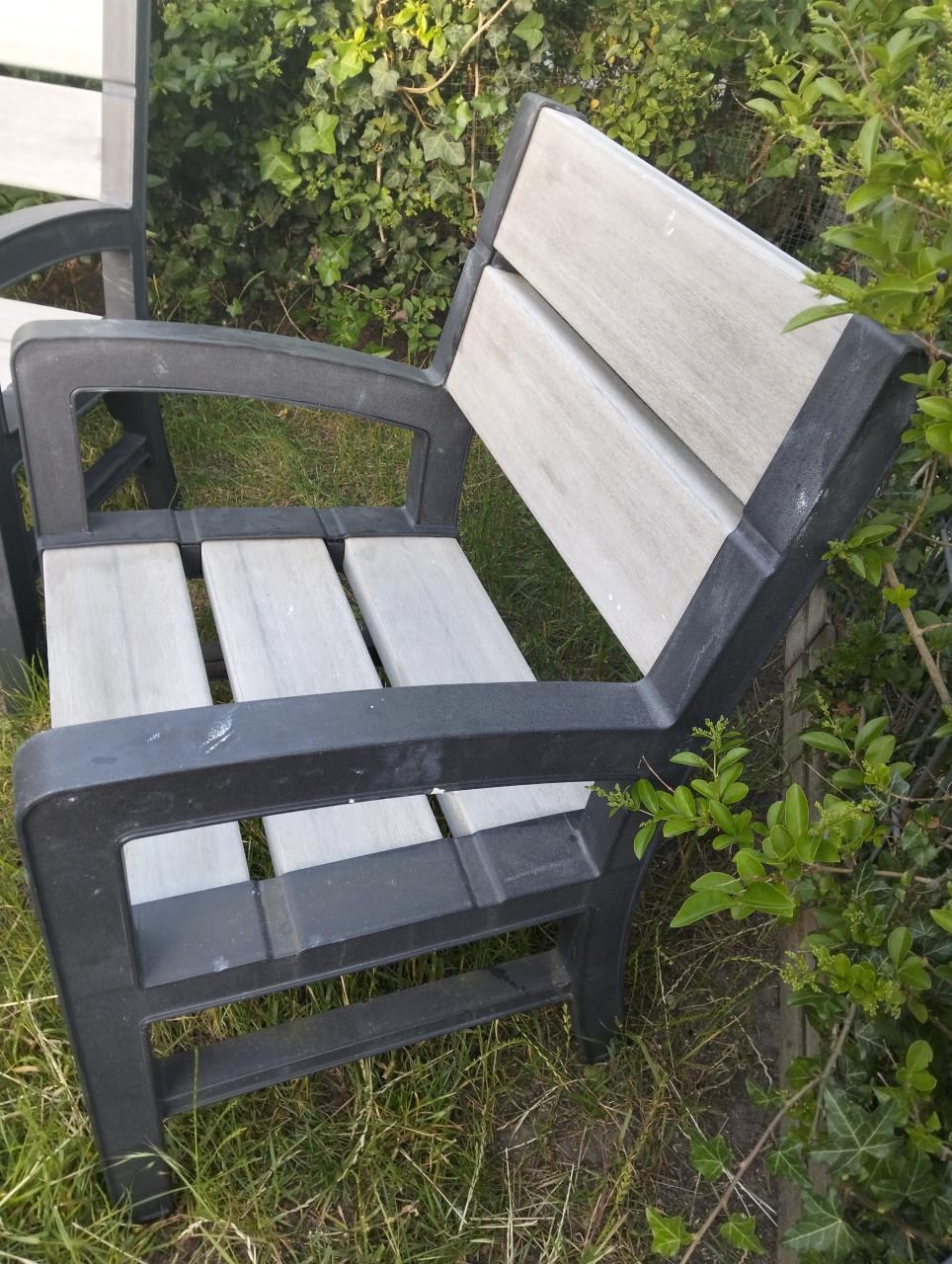 Tuinbank & stoel