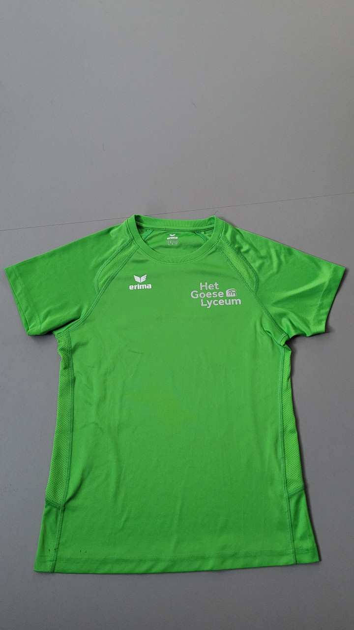 Gym shirt Pontes Bergweg groen maat 34