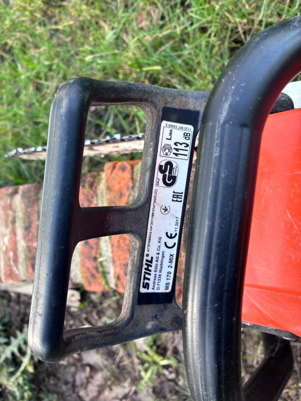 Stihl ms 170 kettingzaag