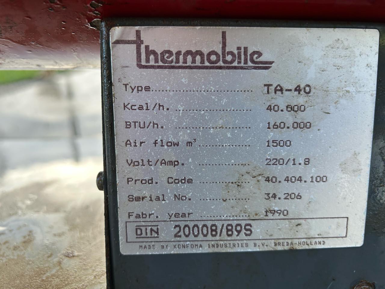 Thermobile dieselheater