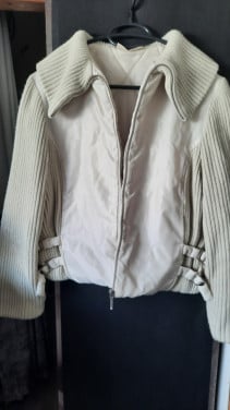 Korte jas beige