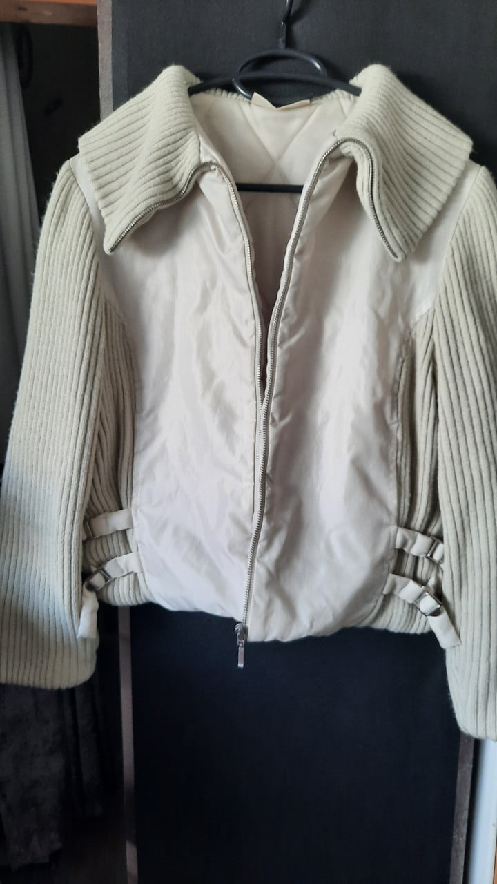 Korte jas beige