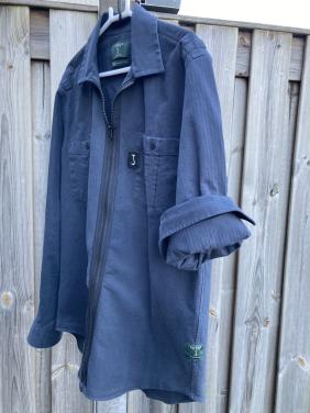 Butcher of blue blouse heren maat S