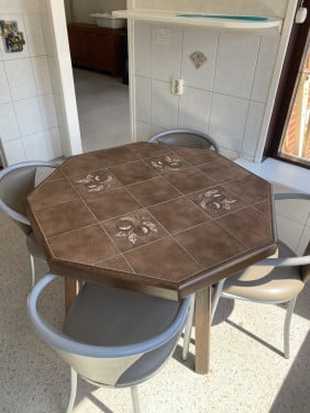 Keukentafel met stoelen