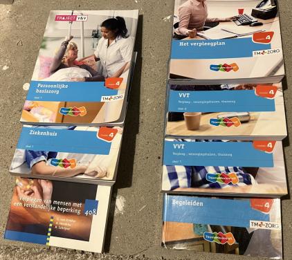Studieboeken verzorgende ig en verpleegkunde niv 3-4