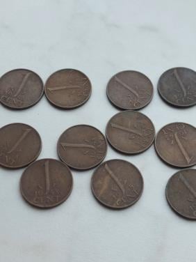 11 losse centen van 1948