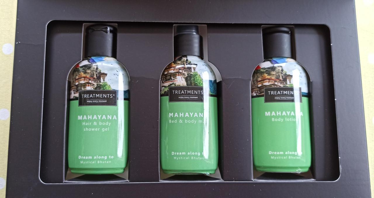 TREATMENTS box, 3 prod. €10 - Shinshiro / Mahayana / Uyuni