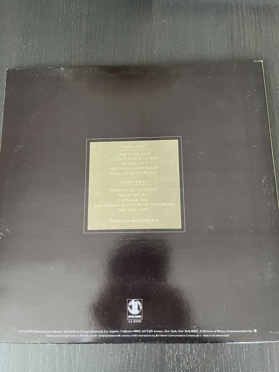 LP van The Eagles, titel 'The Long Run'.