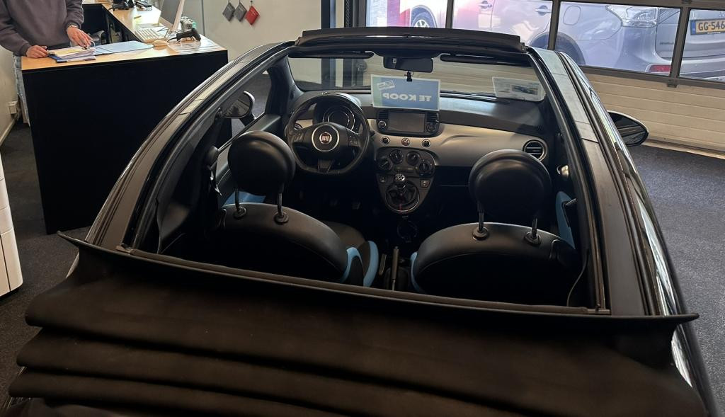 Fiat 500 C twinair 85 rock cabrio | android, jaar apk, beurt, 3 maanden gar
