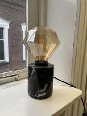 Ophalen! IKEA marmeren lampenvoet.
