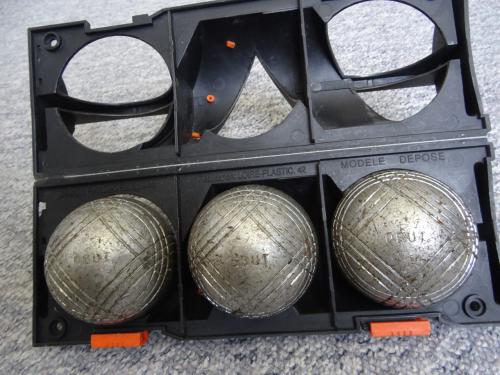 Jeu de boules ballen OBUT 550 gr. 73 mm