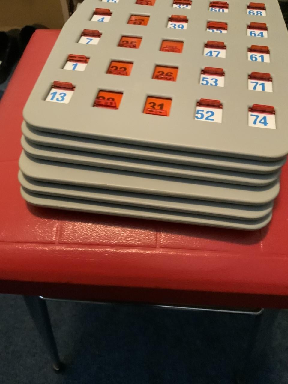 Herbruikbare Bingo kaarten